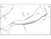 Ce graphique met en évidence le plan recommandé définitif sur une vue aérienne, dans lequel le boulevard Brian Coburn se prolonge vers l’ouest, la voie de transport en commun rapide par autobus étant généralement située au nord de la prolongation de la route. Un sentier polyvalent est aménagé le long du côté sud de la chaussée. Quatre points d’entrée ont été identifiés aux intersections du boulevard Brian Coburn avec le chemin Navan, le chemin Renaud, le chemin Anderson et le futur raccordement Innes-Walkle