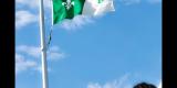 the Canadian flag and the franco-ontarien flag