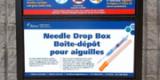 Image of a Needle drop box